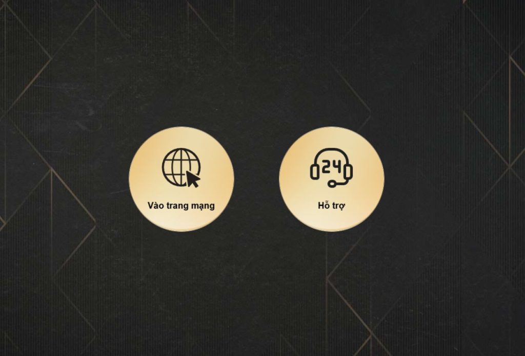 4 Chọn “Vào trang mạng” để truy cập website chính thức của Kubet, không bị chặn tại Việt Nam và được chứng nhận hợp pháp bởi PAGCOR